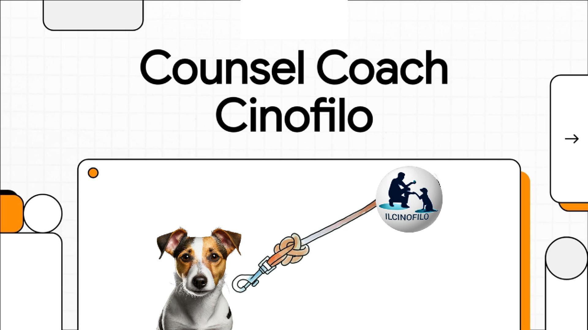 IL COUNSEL COACH CINOFILO Copertina