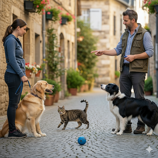 counsel coach cinofilo cani con gatto.