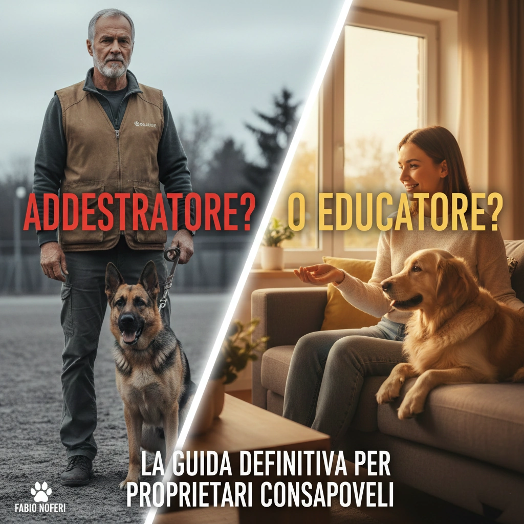 Educatore vs Addestratore: la guida definitiva per proprietari consapevoli 2 educatore-vs-addestratore.