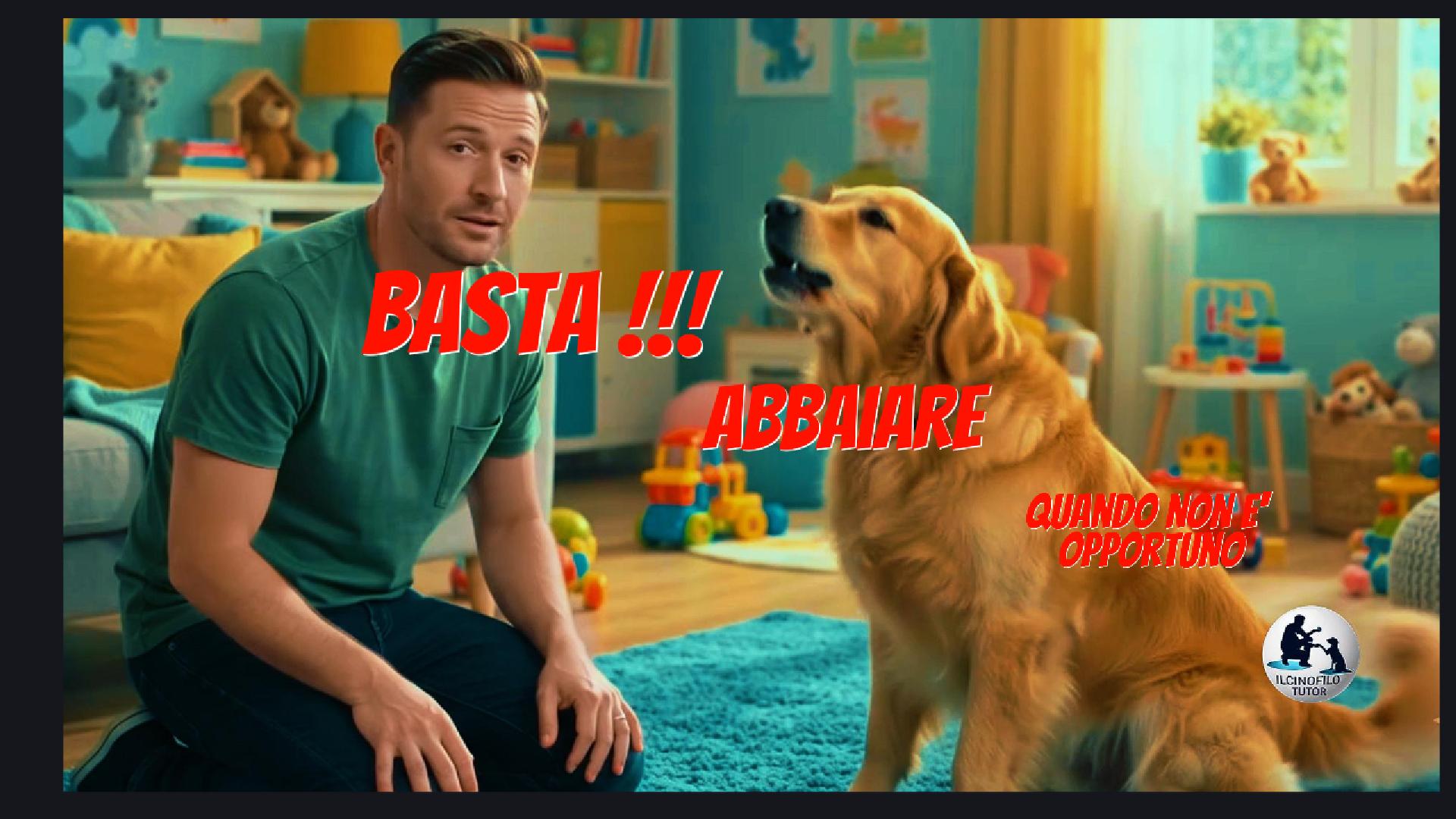 Come far smettere il cane di abbaiare usando il comando "Voce": Il paradosso educativo 1 Come far smettere il cane di abbaiare-fabio noferi